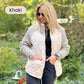 📣2025 neue limitierte Auflage 50 % Rabatt🔥Gestrickte Patchwork-Pufferjacke für Damen
