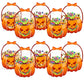 💥 50% Rabatt! 🎃 Halloween-Geschenktüten – 10 Stück, transparentes Kürbis-Design. Mit Reißverschluss & stabilem Henkel. PP-Material. Perfekt für Trick-or-Treat & Party-Goodies 🍬