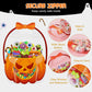 💥 50% Rabatt! 🎃 Halloween-Geschenktüten – 10 Stück, transparentes Kürbis-Design. Mit Reißverschluss & stabilem Henkel. PP-Material. Perfekt für Trick-or-Treat & Party-Goodies 🍬