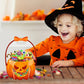 💥 50% Rabatt! 🎃 Halloween-Geschenktüten – 10 Stück, transparentes Kürbis-Design. Mit Reißverschluss & stabilem Henkel. PP-Material. Perfekt für Trick-or-Treat & Party-Goodies 🍬