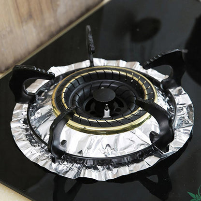 ⏳Begrenzte Zeit 50% Rabatt💥Alufolie-Ölschutz-Pads für den Herd