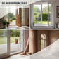 ❄️Sommerfrische 50 % Rabatt!🚪Selbstklebende Zugluftdichtung für Türen und Fenster – Flexible Abdichtung gegen Zugluft, Staub und Insekten