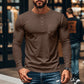 🔥Mega-Black-Friday-Sale🔥Slim-Fit Henley Langarmshirt für Herren