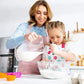 ❄️Sommerfrische 50 % Rabatt!👩‍🍳Semiautomatischer Rührbesen aus Edelstahl – Handbetriebener Eierschläger ohne Batterien für Eier, Sahne, Saucen & Kaffee