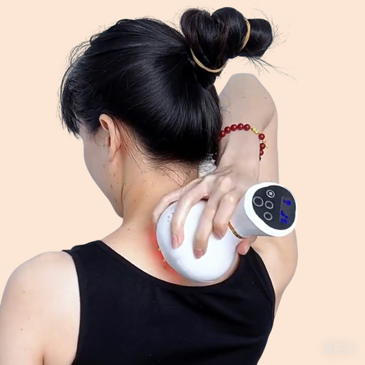 Handheld kabellose Massagebürste mit neun einstellbaren Geschwindigkeiten