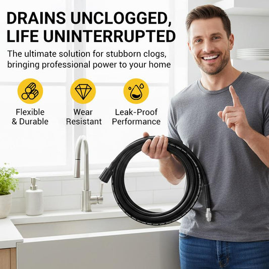 Hochdruck-Abwasserreinigungsschlauch mit Düse