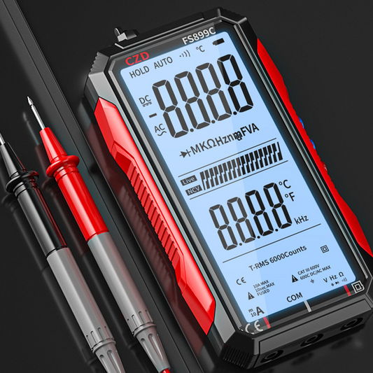 💎 50 % RABATT! 💎 USB-oppladbart digitalt multimeter – automatisk måleområde, tydelig skjerm og profesjonell sikkerhet