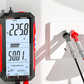💥 50% rabatt! 📱 Digitalt multimeter med USB-lading – stor skjerm, automatisk områdevalg. Måler spenning, strøm, motstand og kontinuitet ⚡