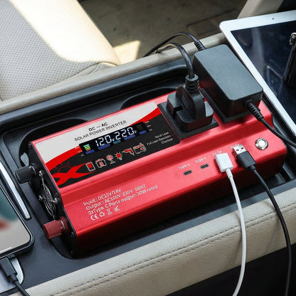 🔥 55% RABATT! 🚗⚡ Multi-Port Spannungswandler fürs Auto