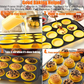 Zusammenklappbare Silikon-Muffin-Backform