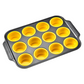 Zusammenklappbare Silikon-Muffin-Backform