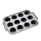 Zusammenklappbare Silikon-Muffin-Backform