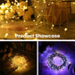 Weihnachten-Lichterkette für Fensterdekoration