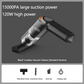💥 50% Rabatt! 🚗 Kabelloser Handstaubsauger – 10000 Pa, 120 W, 400 g. 4000-mAh-Akku, 30 Min. Laufzeit. Waschbarer HEPA-Filter. Inkl. Bürste & Breitmauldüse. Weiß/Schwarz/Dunkelgrün ⚡