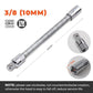 🎄50% Weihnachts-Rabatt | Nie wieder feststecken: 3-tlg. Flex-Verlängerungsset 1/4", 3/8" & 1/2" – Chrom-Vanadium, Kugelarretierung