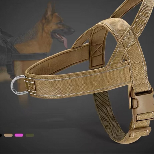 Heavy-Duty Tactical Dog Harness with Handle