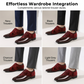 🌞Frühlingserwachen: 50% Rabatt!🤵Luxuriöse Herren-Kontrastanzugschuhe – Hochglanz & Premium-Textur – Perfekt für Hochzeit & Gala – Ergonomischer Komfort – Der ultimative Statement-Schuh