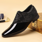 🌞Frühlingserwachen: 50% Rabatt!🤵Luxuriöse Herren-Kontrastanzugschuhe – Hochglanz & Premium-Textur – Perfekt für Hochzeit & Gala – Ergonomischer Komfort – Der ultimative Statement-Schuh