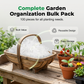 🌞Frühlingserwachen: 50% Rabatt!🌻100-teilige Schnellklett-Pflanzenclips – Unsichtbare Pflanzenstütze für Tomaten, Gurken & Kletterpflanzen – Belüftet & UV-beständig