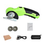 🌞Frühlingserwachen: 50% Rabatt!✂️Drahtlose elektrische Stoffschere – 2000 mAh wiederaufladbar – Mit LED-Licht & Sicherheitsschloss – Für Stoff, Leder & Karton – Ergonomisch & RSI-frei