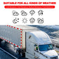 🌞Frühlingserwachen: 50% Rabatt!🚛Reflektierendes Sicherheitsband Rot-Weiß – Höchste Sichtbarkeit – Für Lkw, Anhänger & Trailer – Wetterbeständig & UV-frei