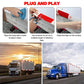 🌞Frühlingserwachen: 50% Rabatt!🚛Reflektierendes Sicherheitsband Rot-Weiß – Höchste Sichtbarkeit – Für Lkw, Anhänger & Trailer – Wetterbeständig & UV-frei