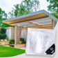 💥 50% Rabatt! ☔ Transparente PVC-Plane – 0,35 mm / 14 Mil. Reißfest, UV-beständig, schimmelresistent, wasserfest. Verstärkte Kanten & Ösen (50 cm Abstand). 3 Größen: 1×2 m, 2×2 m, 2×3 m. Für Terrasse, Camping & Baustelle 🛡️