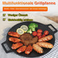 🌞Frühlingserwachen: 50% Rabatt!🍳Rauchfreie Koreanische Grillpfanne mit Antihaftbeschichtung – Multifunktionale BBQ & Backplatte für Innen und Außen