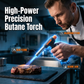 💥 50% rabatt! 🔥 Bærbar butanbrenner med presisjonsflamme – 960 kcal / 1,11 kW / 3809 BTU. Fullt justerbar, dyse i rustfritt stål. Perfekt for matlaging, DIY og utendørs bruk 🍳