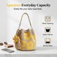 🌞Frühlingserwachen: 50% Rabatt!🌼Gehäkelte Damen Bucket Bag mit Blumenmuster – Leichte Boho-Schultertasche für Sommer und täglichen Gebrauch