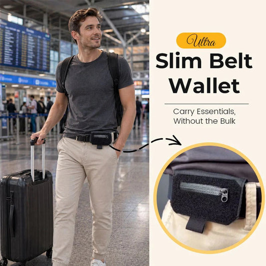 🌞Frühlingserwachen: 50% Rabatt!💳 Schlanke versteckte Gürtelbrieftasche – Diskreter Kartenhalter für Reisen, Einkaufen und den täglichen Gebrauch