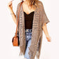 ❄️Sommerfrische 50 % Rabatt!💗Gehäkelter Damen-Cover-up mit Quasten – Luftige, offene Boho-Kimono-Weste für Strand, Urlaub und Sommer-Looks