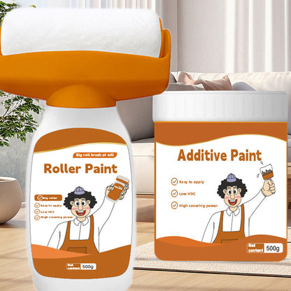 🌞Frühlingserwachen: 50% Rabatt!🖌️Wandreparieroller mit weißer Touch-Up-Farbe – Schnelles Ausbessern von Flecken, Kratzern und Streifen