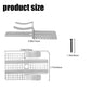 💥 50% Rabatt! 🛠️ Trockenbau-Reparaturclips – Edelstahl, verstellbar für 1/2″ & 5/8″. Perforationen für bessere Haftung. Kein Holzrahmen nötig. 10 Stück 🧱