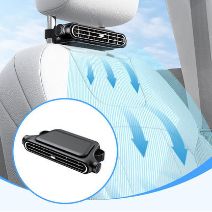 🌞Frühlingserwachen: 50% Rabatt!🚗 Autositz-Lüfter für Kopfstütze – Verstellbarer 3-Stufen-Kühlventilator für Auto und Rücksitzbank