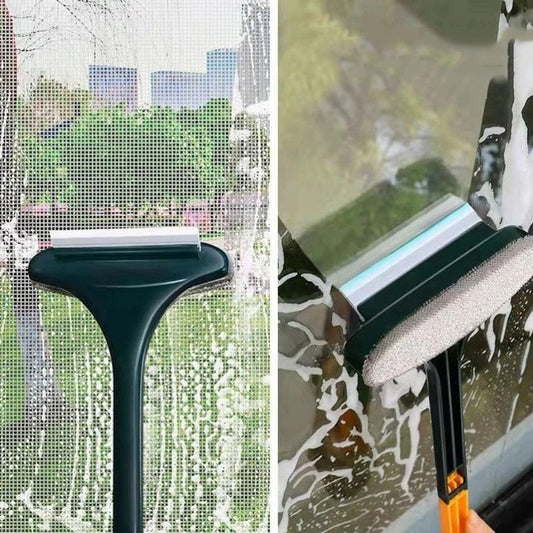 ❄️ Sommerfrische 50 % Rabatt! 🧽2-in-1 Fliegengitterreiniger und Fensterwischer – Für staubfreie Fliegengitter, saubere Fenster und schnelle Hausreinigung