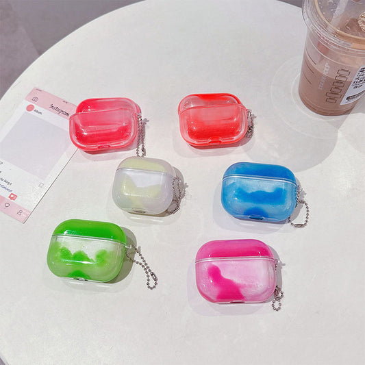 ❄️ Sommerfrische 50 % Rabatt! 🌌Leuchtendes Liquid Sand AirPods Case – Schutz & Stil für AirPods 1/2/3/4 & Pro
