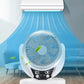 ❄️Sommerfrische 50 % Rabatt!🌞4-in-1 Solar-Campingventilator mit LED-Lampe – Wiederaufladbarer Ventilator mit Solarpanel, USB und Powerbank-Funktion