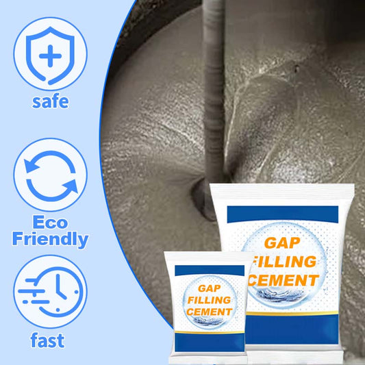 ❄️Sommerfrische 50 % Rabatt!✨Schnelltrocknender wasserdichter Reparaturzement – Füllmittel für Risse, Löcher, Fugen und Lecks