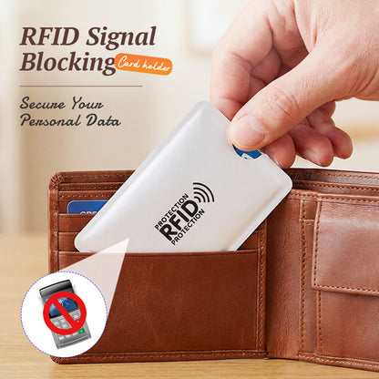 ❄️Sommerfrische 50 % Rabatt!🔥RFID Shield™ Kartenhüllen – Diebstahlschutz-Hüllen für Kreditkarten, Bankkarten und Ausweiskarten