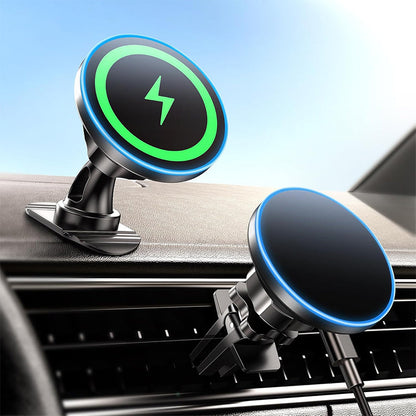15W Magnetic Wireless Car Charger Mount