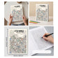 🎃Halloween-Angebot 50 % RABATT!🎨Little Doodles Creative Colouring Book – 32 heraustrennbare Seiten zum Skizzieren, Nachzeichnen & Ausmalen