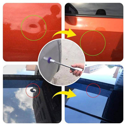 ❄️Sommerfrische 50 % Rabatt!🔧T-Bar Ausbeulwerkzeug fürs Auto – lackschonendes Dellen-Reparaturset für kleine Beulen an Tür, Kotflügel & Motorhaube