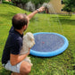 ❄️Sommerfrische 50 % Rabatt!🐶Faltbares Hundeschwimmbecken mit Wassersprüher – Kühlende Planschmatte für Garten, Terrasse & sommerliche Spieltage