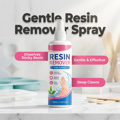 ✨🤲 50% RABATT! Skånsom resin-fjerner for hender – løser umiddelbart opp klissete epoksy- og UV-resin. Trygt for sensitiv hud – ingen irritasjon. Et must for alle som jobber med resin! 🎨💎