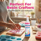 ✨🤲 50% RABATT! Skånsom resin-fjerner for hender – løser umiddelbart opp klissete epoksy- og UV-resin. Trygt for sensitiv hud – ingen irritasjon. Et must for alle som jobber med resin! 🎨💎