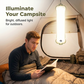 ❄️Sommerfrische 50 % Rabatt!🏕️Aufblasbare Solar-Campingleuchte – Ultralichte faltbare LED-Laterne mit Solarenergie für Camping, Notbeleuchtung & Outdoor