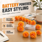 👻Halloween-spesialtilbud🎃🧡Kunstig ringblomst LED-lyslenke
