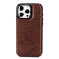 ❄️Sommerfrische 50 % Rabatt!📱Elegantes Blumen-Telefoncase mit Kartenfach – Wallet Case mit Kartenhalter und Standfunktion für iPhone 15/16/17-Serie