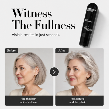 🎉50% rabatt! 👩 Volumgivende og fikserende spray med ferskenduft – for lett, spenstig hår og langvarig hold.